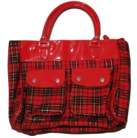 Handtasche Tartan