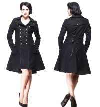 Damen Wollmantel Hellbunny