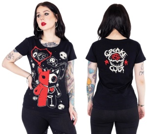 T-Shirt Undead Kitty Cupcake Cult