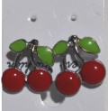 Ohrstecker Kirsche gro�