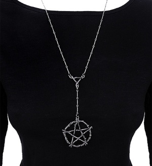 Halskette Pentagramm