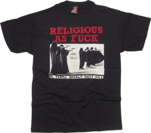 T-Shirt Toxico Religious As Fuck