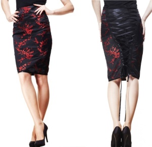Pencil Skirt Hellbunny