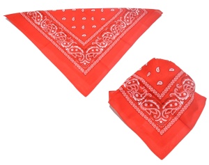 Bandana Tuch rot