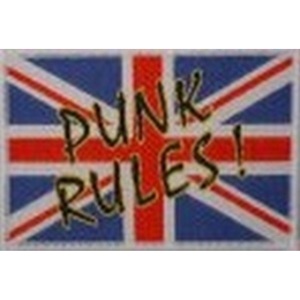Aufnäher Punk Rules