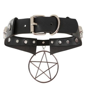 Halsband Pentagramm