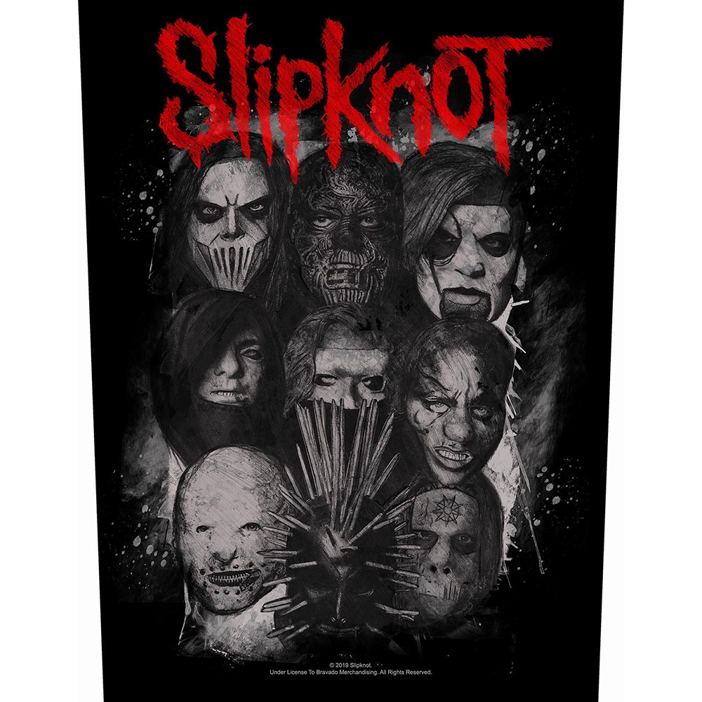 Rückenaufnäher Slipknot