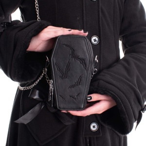 Sarg Tasche mit Fledermäusen