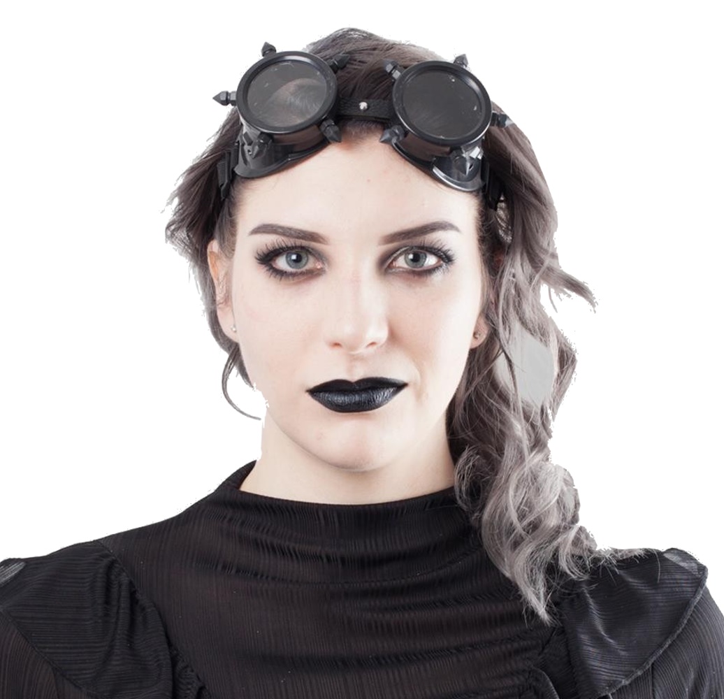 Steampunkbrille Spitzen