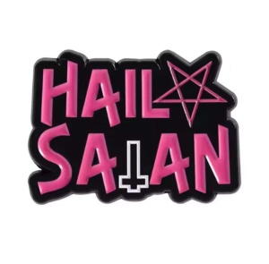 Pin Hail Satan