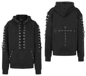Hoodie mit Schnürungen