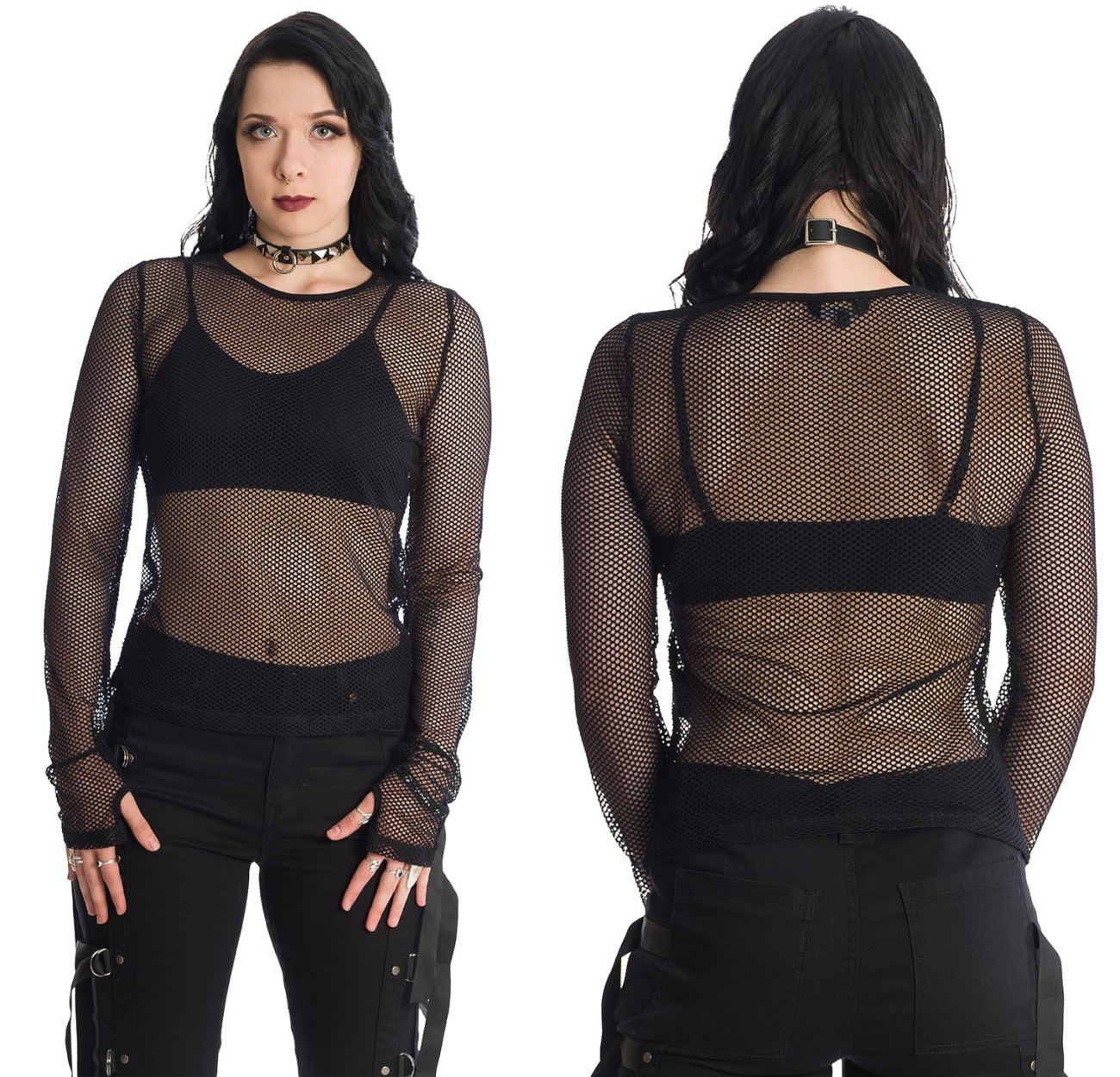 Netzshirt Cyber Goth Banned