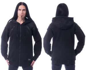 Kapuzenjacke mit Nieten Chrome Hood Vixxsin