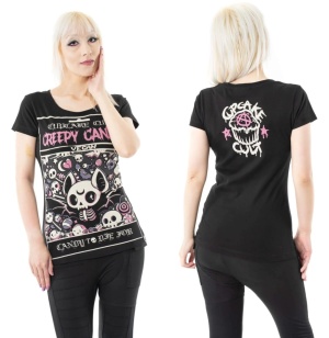 T-Shirt Creepy Candy Cupcake Cult