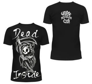 T-Shirt Dead Inside Cupcake Cult