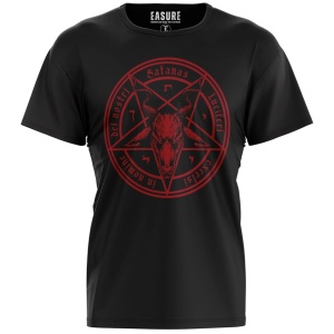 Gothic T-Shirt Satanas red