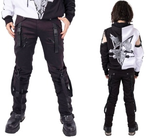 Gothic Baggy Pant Chemical Black