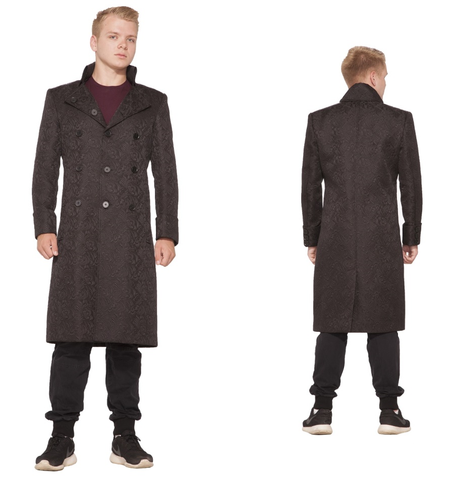 Brokatmantel knielang Versailles Coat H&R London