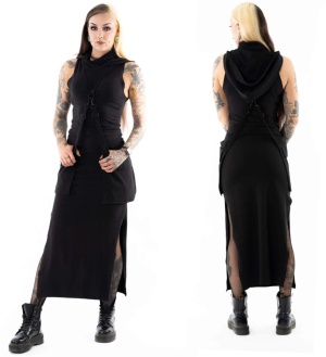 Schmales langes Kleid Helia