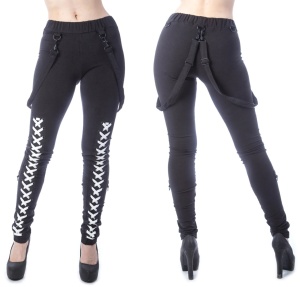 Leggings mit Schnürung