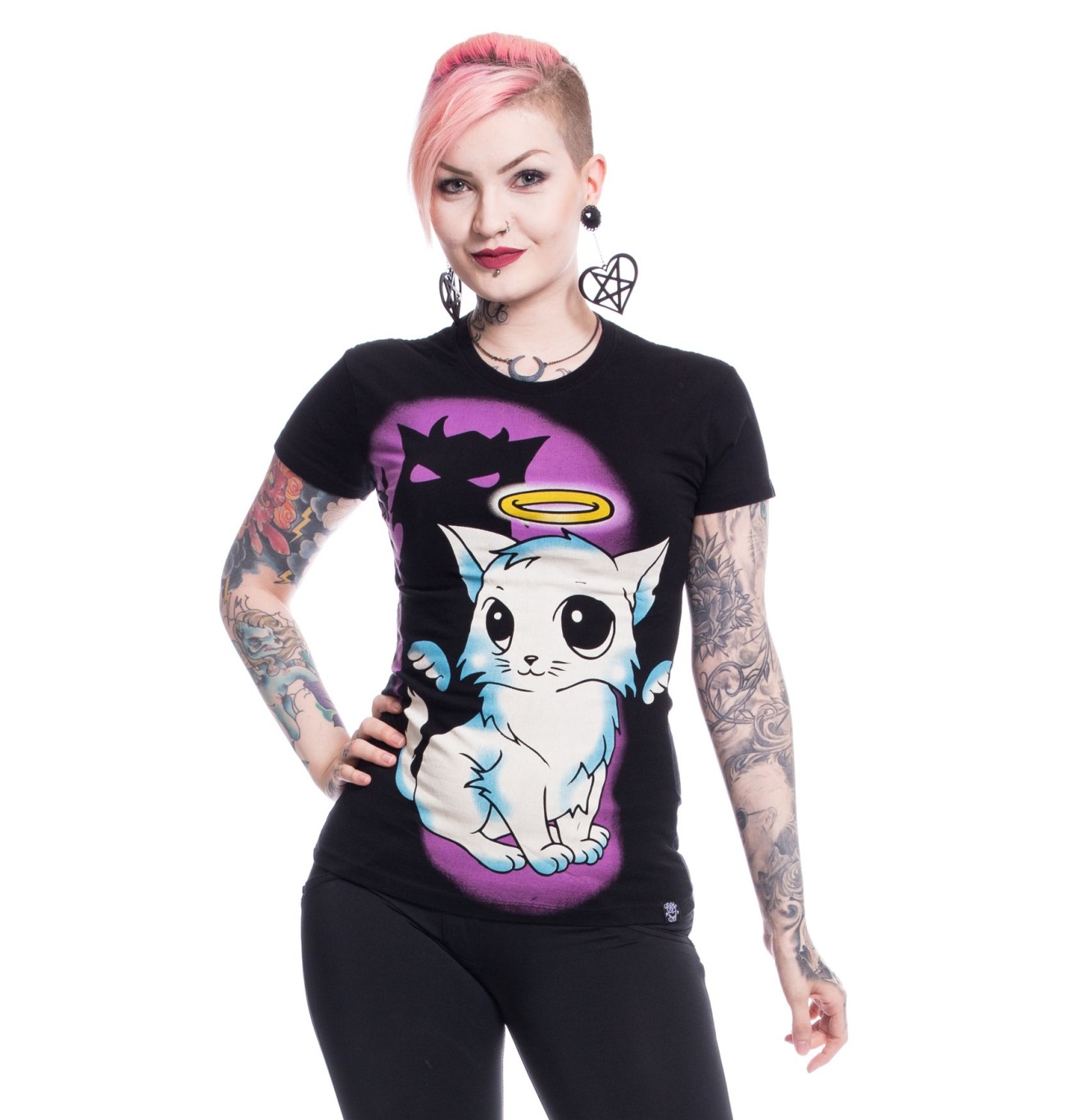 Kitty Angel T-Shirt Cupcake Cult