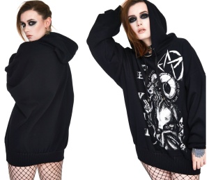 Kapuzenpullover Oversize Devil