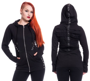 Mood Hood Kapuzenjacke Nieten Poizen Industries