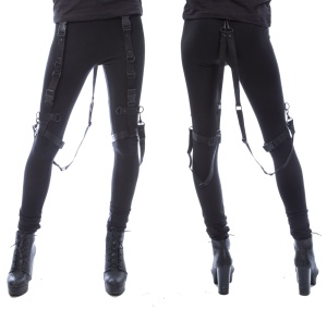 Bondage Leggings Chemical Black