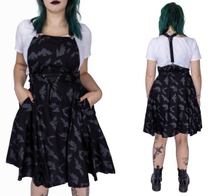 Latzkleid Fledermaus Heartless