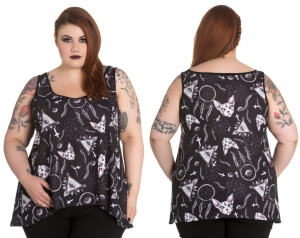 Jas Top/Occult Top Plussize Spin Doctor
