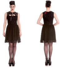 Kleid Spitze Hellbunny