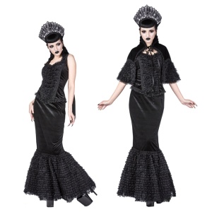 Gothic Rock Morticia Mermaid Rock Sinister