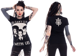 Sit With Us Girl T-Shirt Heartless