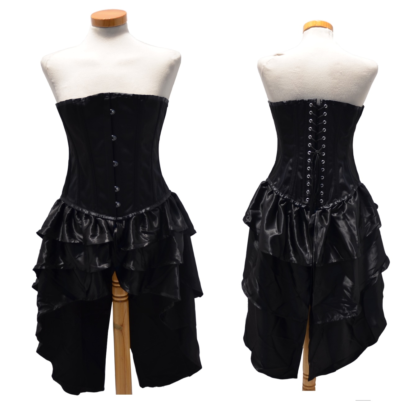 Corsage mit Frackschösschen - Zoelibat Korsagen - Details - Gothic Shop