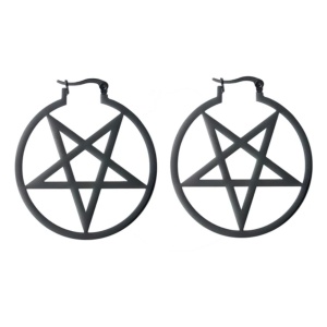 Pentagram Ohrringe