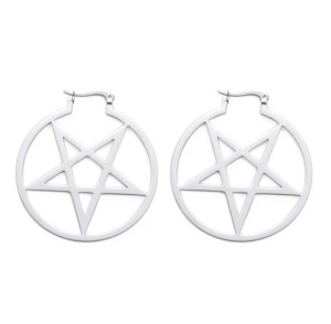 Pentagram Ohrringe