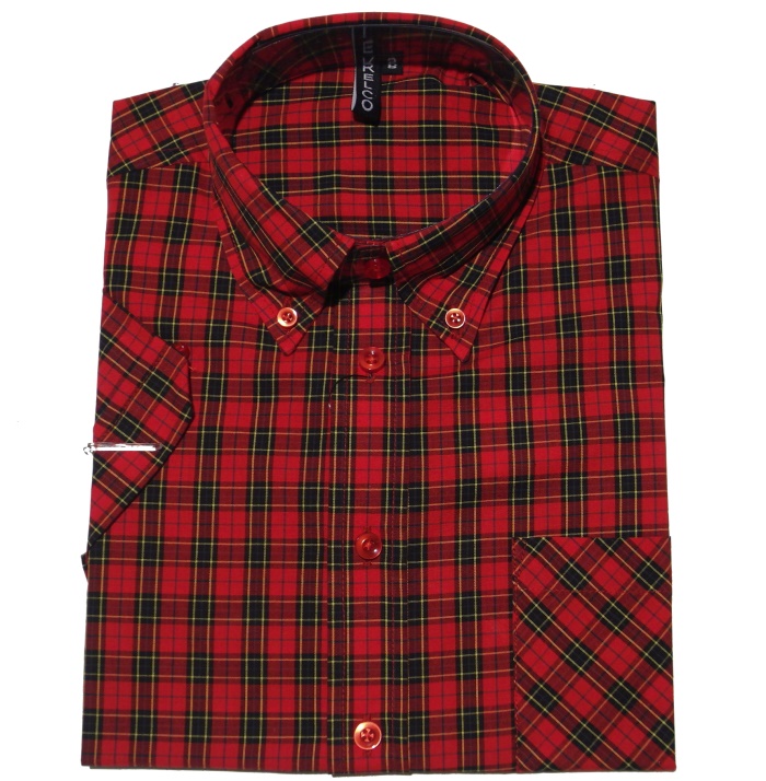 RELCO London Button Down Kurzarmhemd