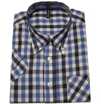 Relco London Button Down Kurzarmhemd