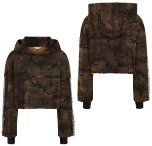 Camouflage Vintage Hoodie