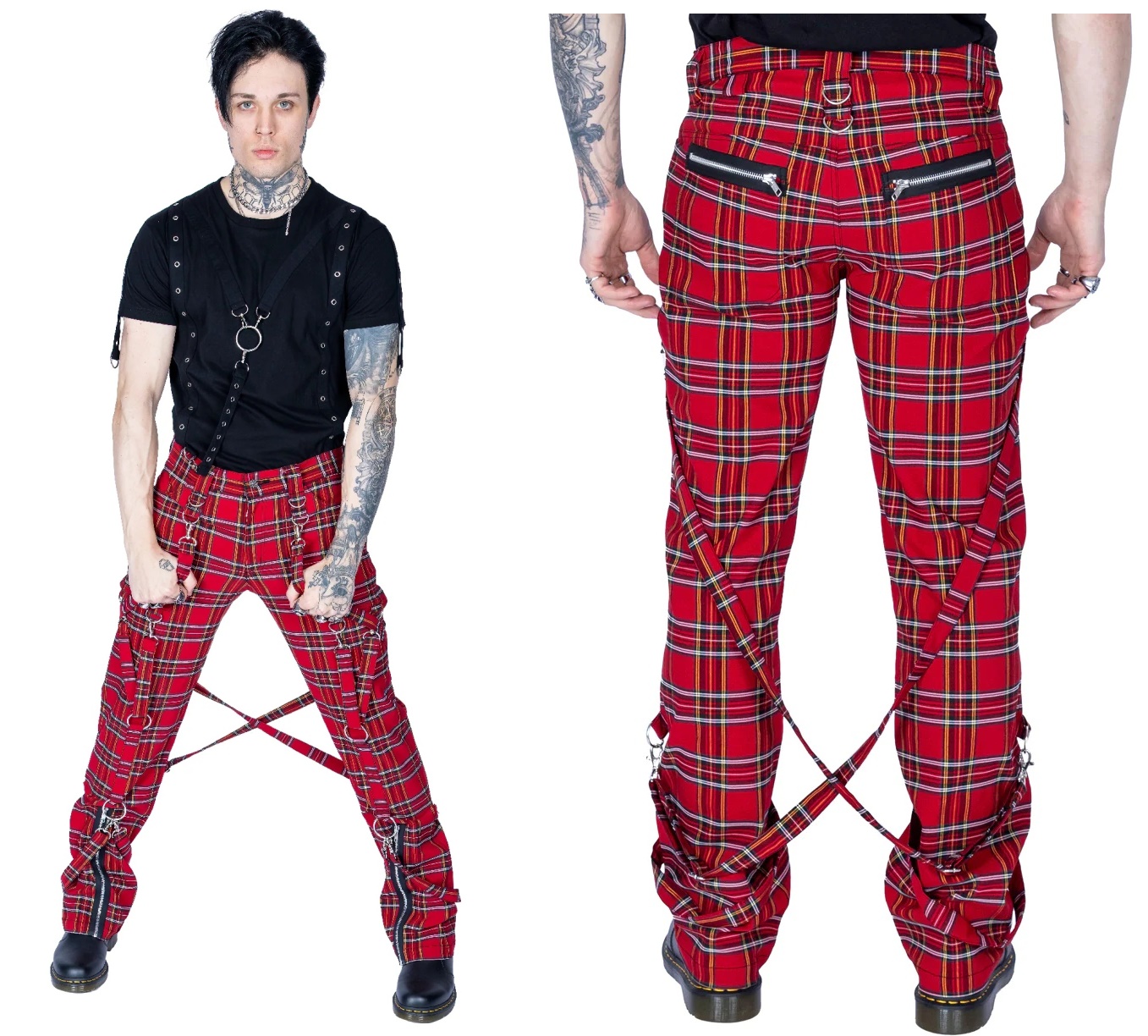 Bondagehose Tartan Midas Heartless