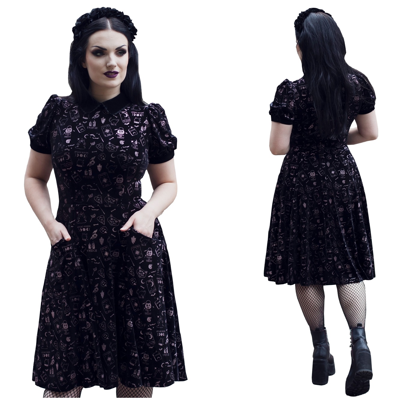 Rockn Roll Kleid/Swingkleid Spooky