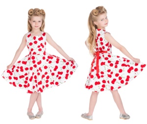 Rockn Rollkleid Kirschen Kinder H&R London